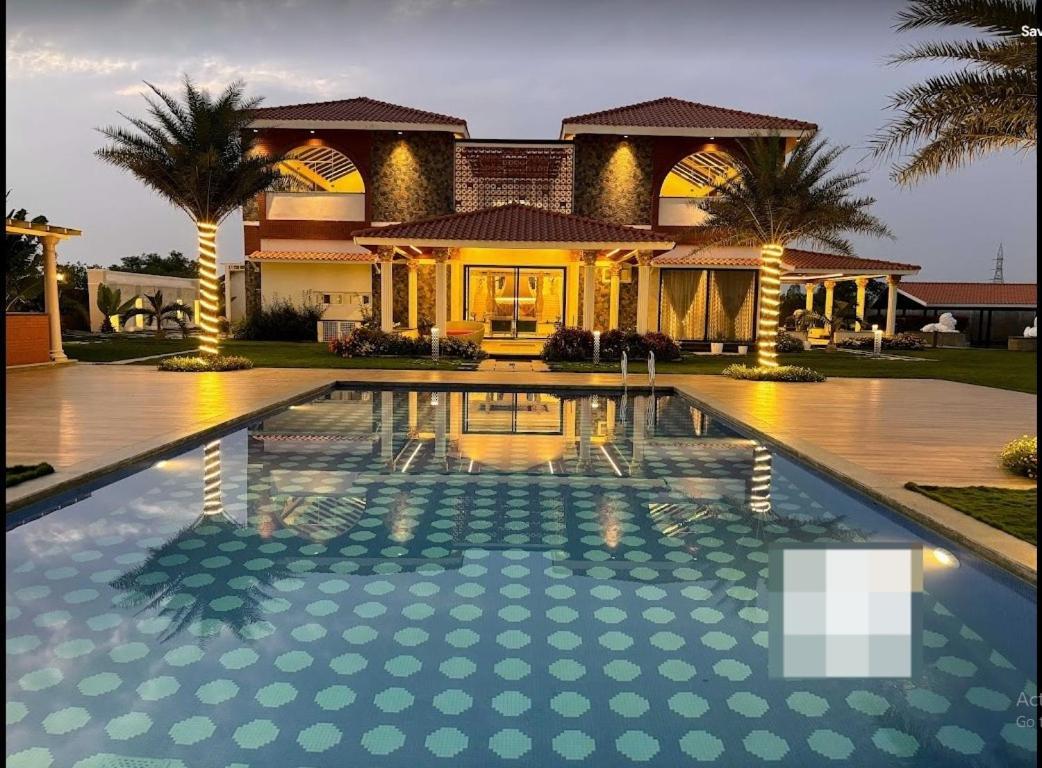Redhomex Cove Castle Villa حيدر أباد المظهر الخارجي الصورة