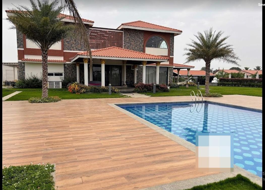 Redhomex Cove Castle Villa حيدر أباد المظهر الخارجي الصورة