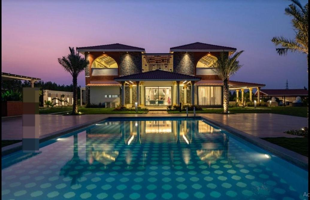 Redhomex Cove Castle Villa حيدر أباد المظهر الخارجي الصورة